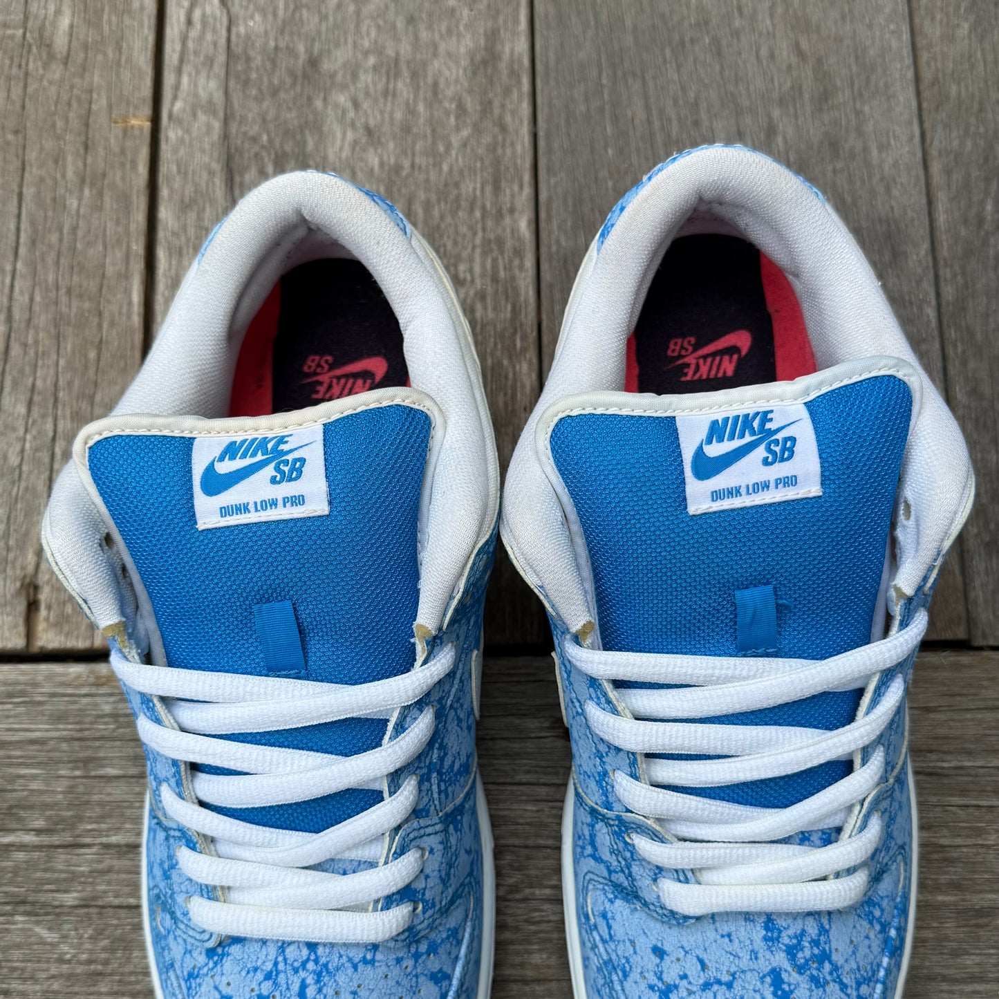 Nike SB Dunk Low Blue Marble Size 11