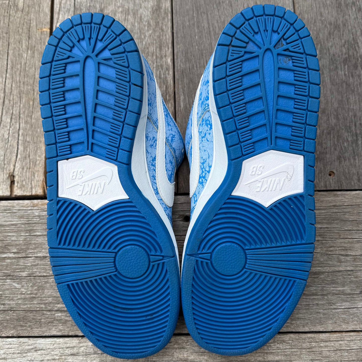 Nike SB Dunk Low Blue Marble Size 11