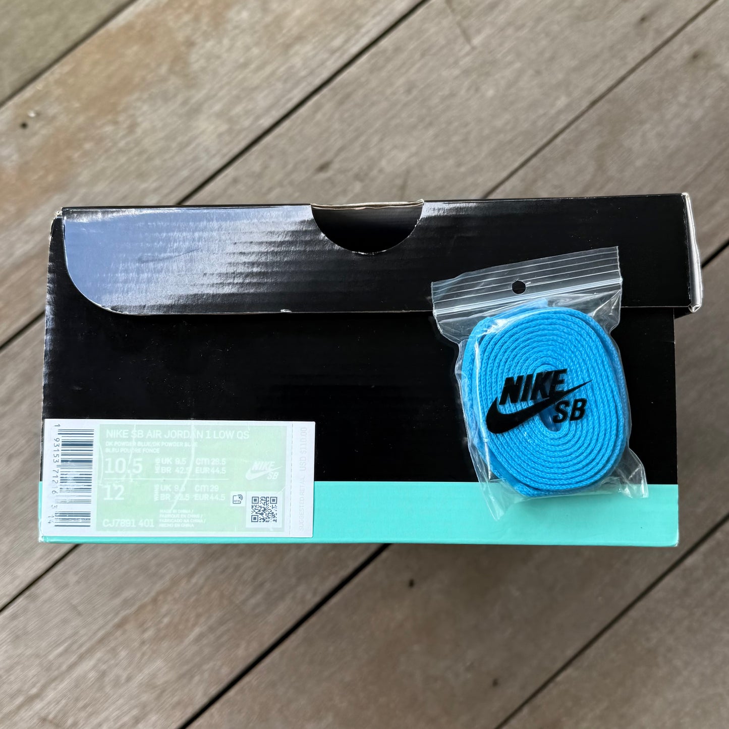 Nike SB Jordan 1 Low Koston UNC Size 10.5