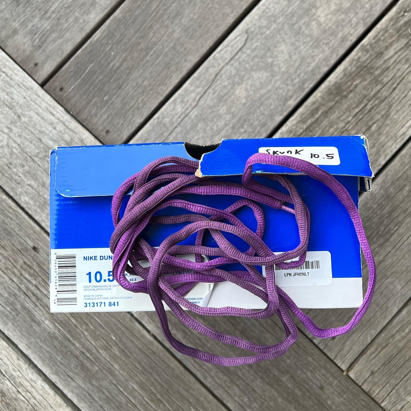 Nike SB Dunk High Skunk 420 Size 10.5