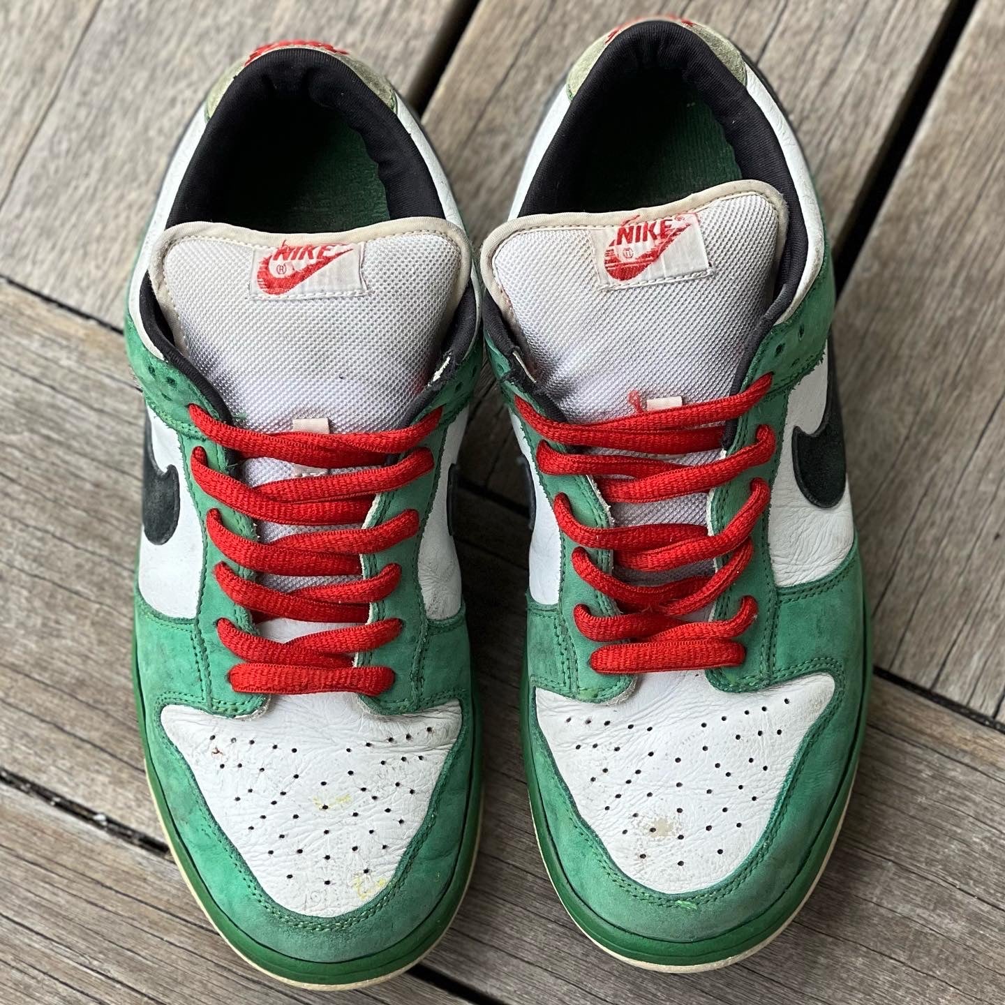 Nike SB Dunk Low Heineken FTSS SAMPLE Size 9