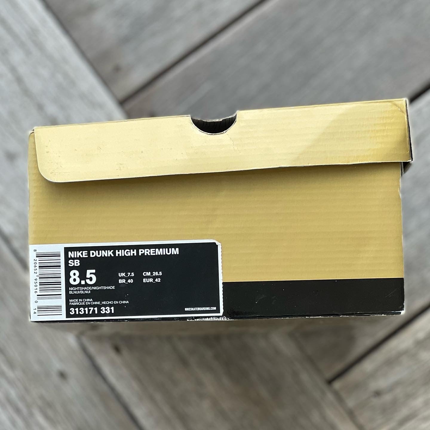 Nike SB Dunk High Quagmire Size 8.5