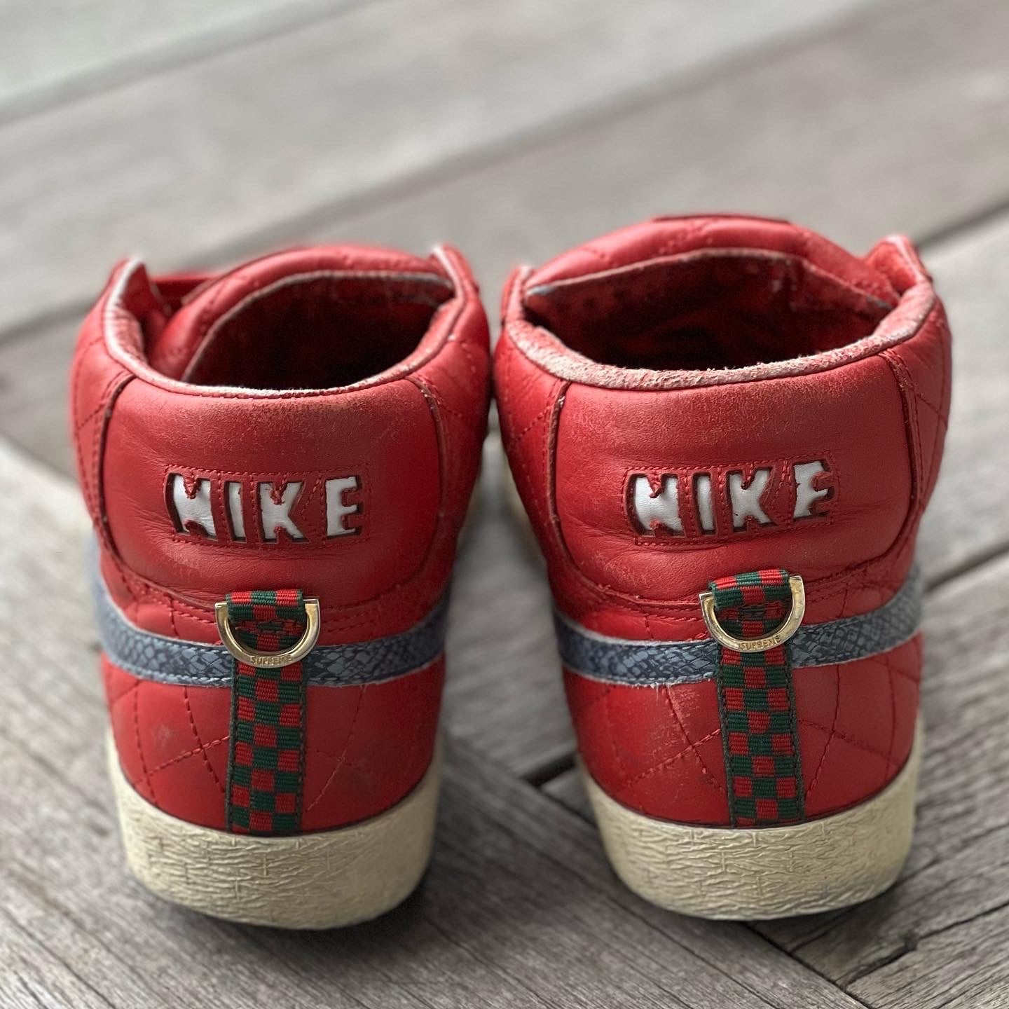 Nike SB Blazer Red Supreme Size 9