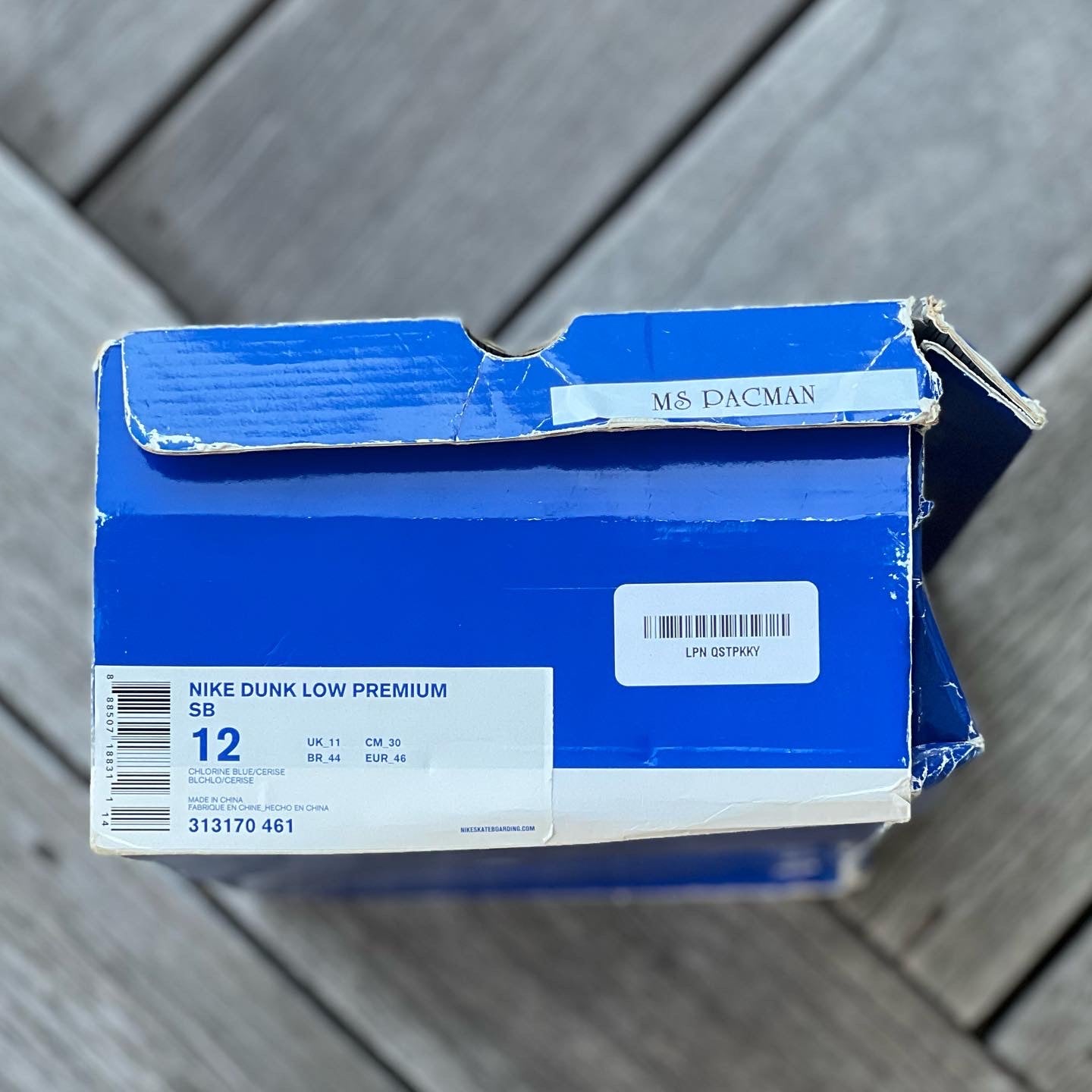 Nike SB Dunk Low Miss PacMan Size 12