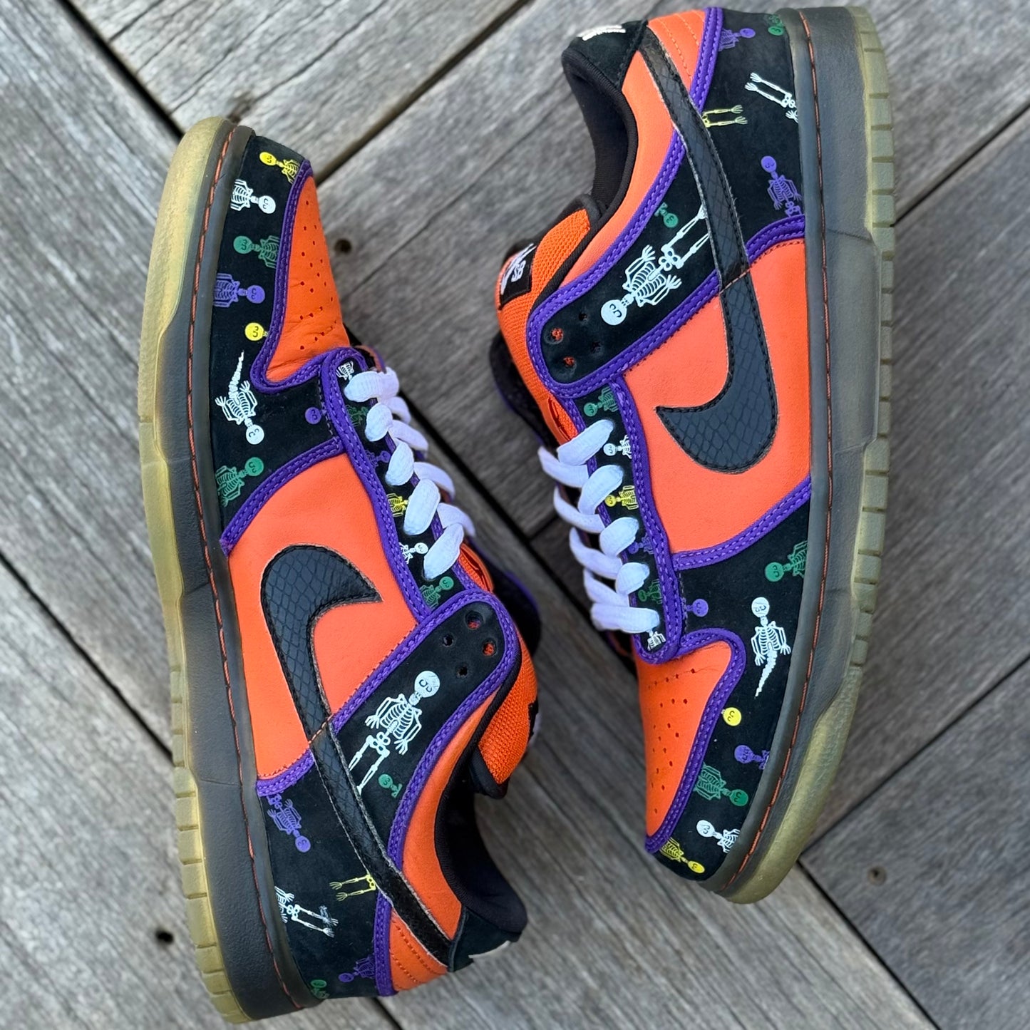 Nike SB Dunk Low Day of the Dead (DOTD) FTSS SAMPLE Size 9