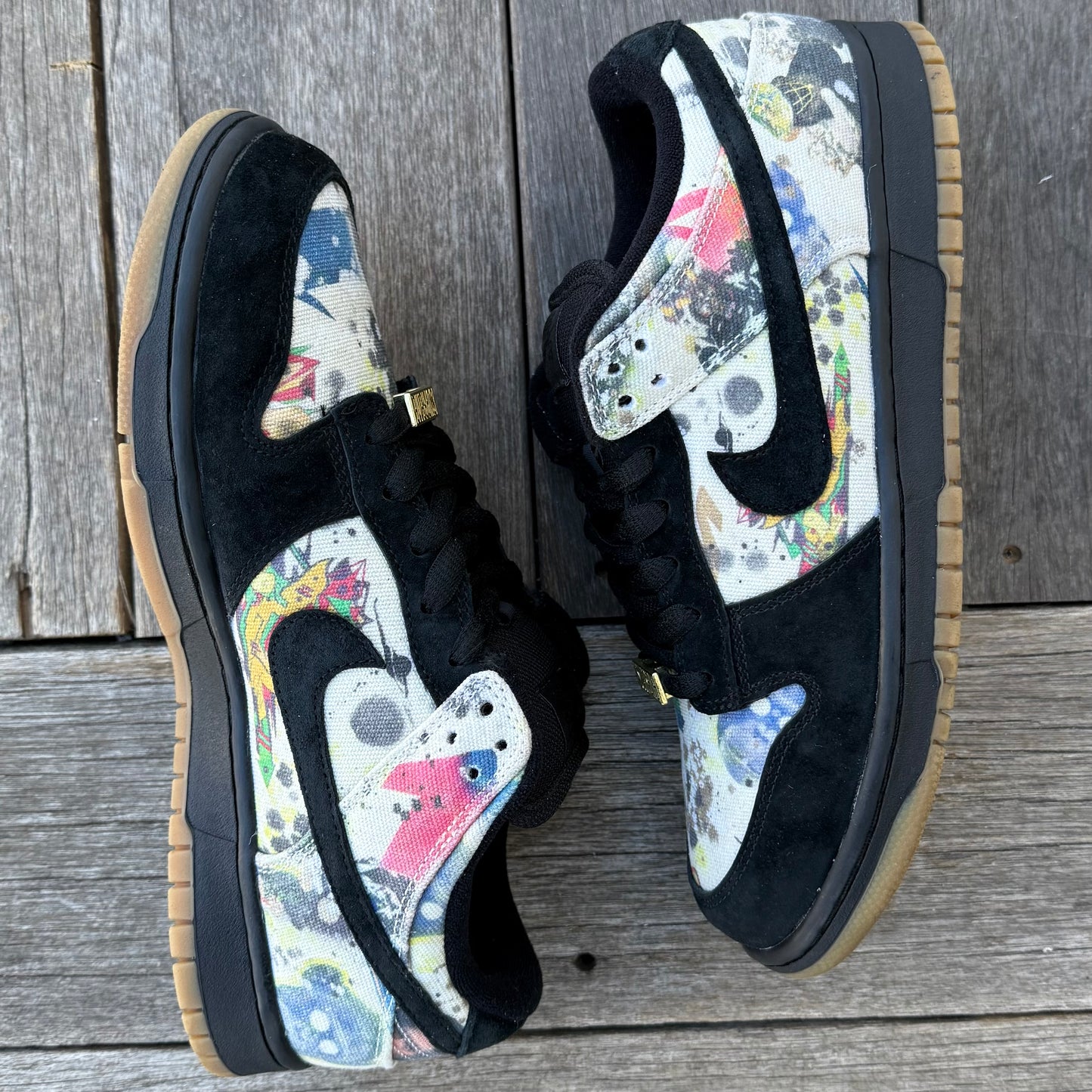 Nike SB Dunk Low Supreme Rammellzee Size 9.5
