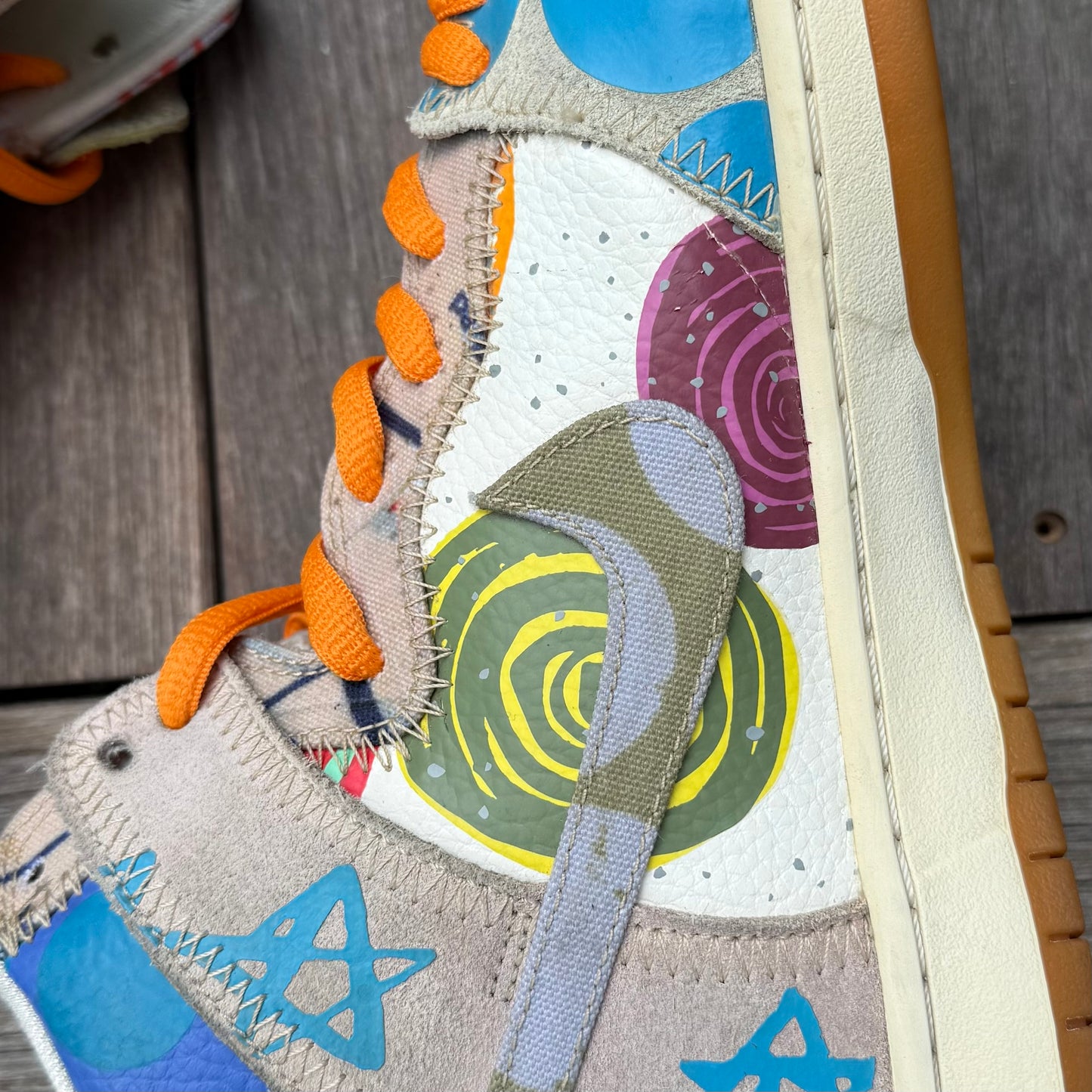 Nike SB Dunk High What the Thomas Campbell Size 13