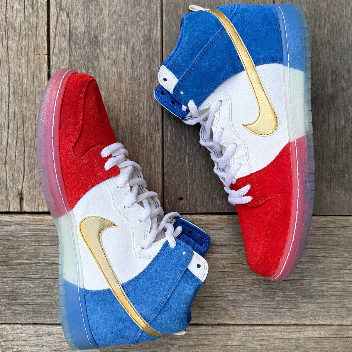 Nike SB Dunk High Tricolor Size 12