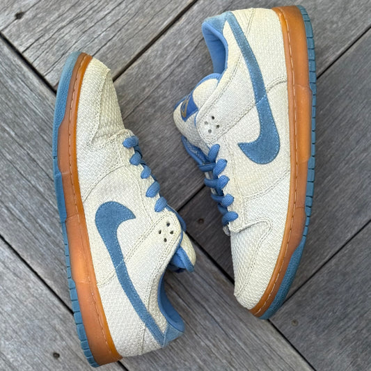 Nike SB Dunk Low Blue Hemp Size 10.5
