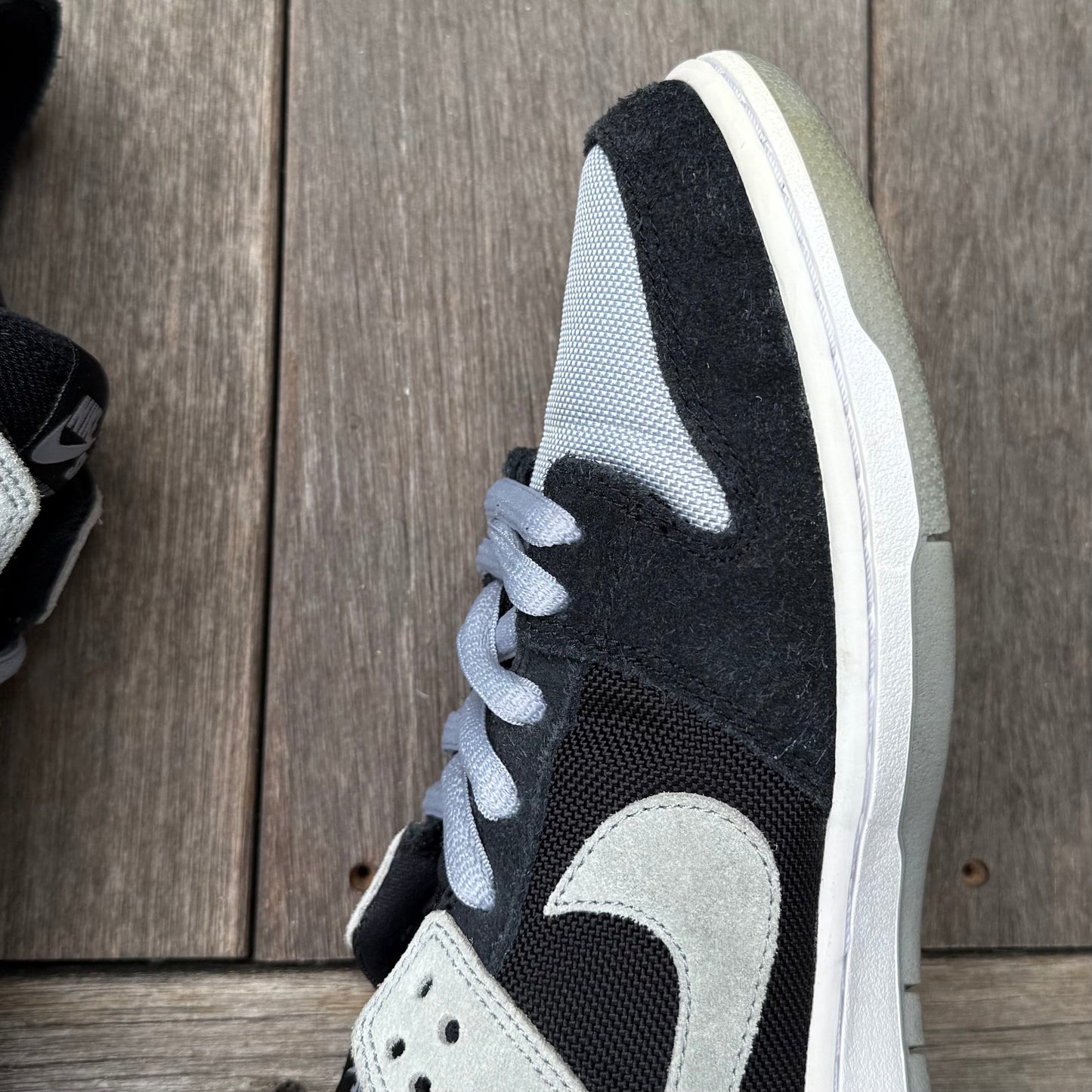 Nike SB Dunk Low Black Wolf Grey Size 11
