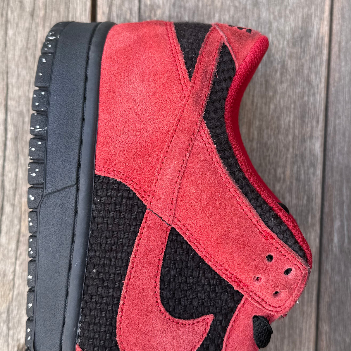 Nike Dunk Low CL ‘Red Lantern’ (Red/Black Hemp) Size 11