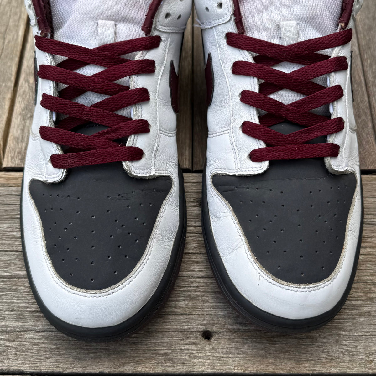Nike Dunk Low 6.0 White New Redwood Anthracite Size 12