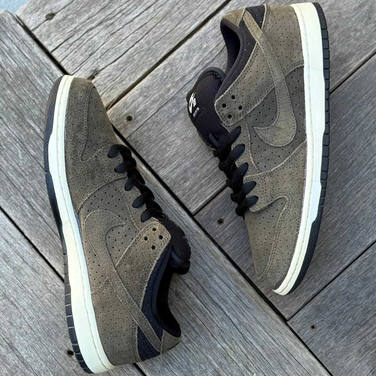 Nike SB Dunk Low PRM Fieldstone Iron ‘Stone Perf’ Size 8.5