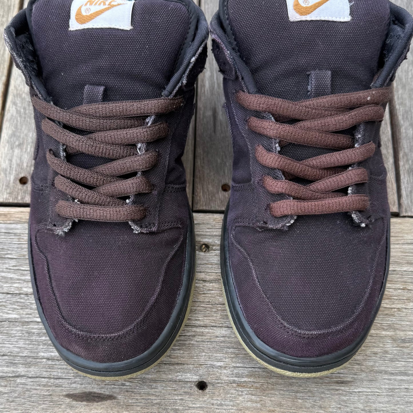 Nike SB Dunk Low Black Carhartt Size 9.5