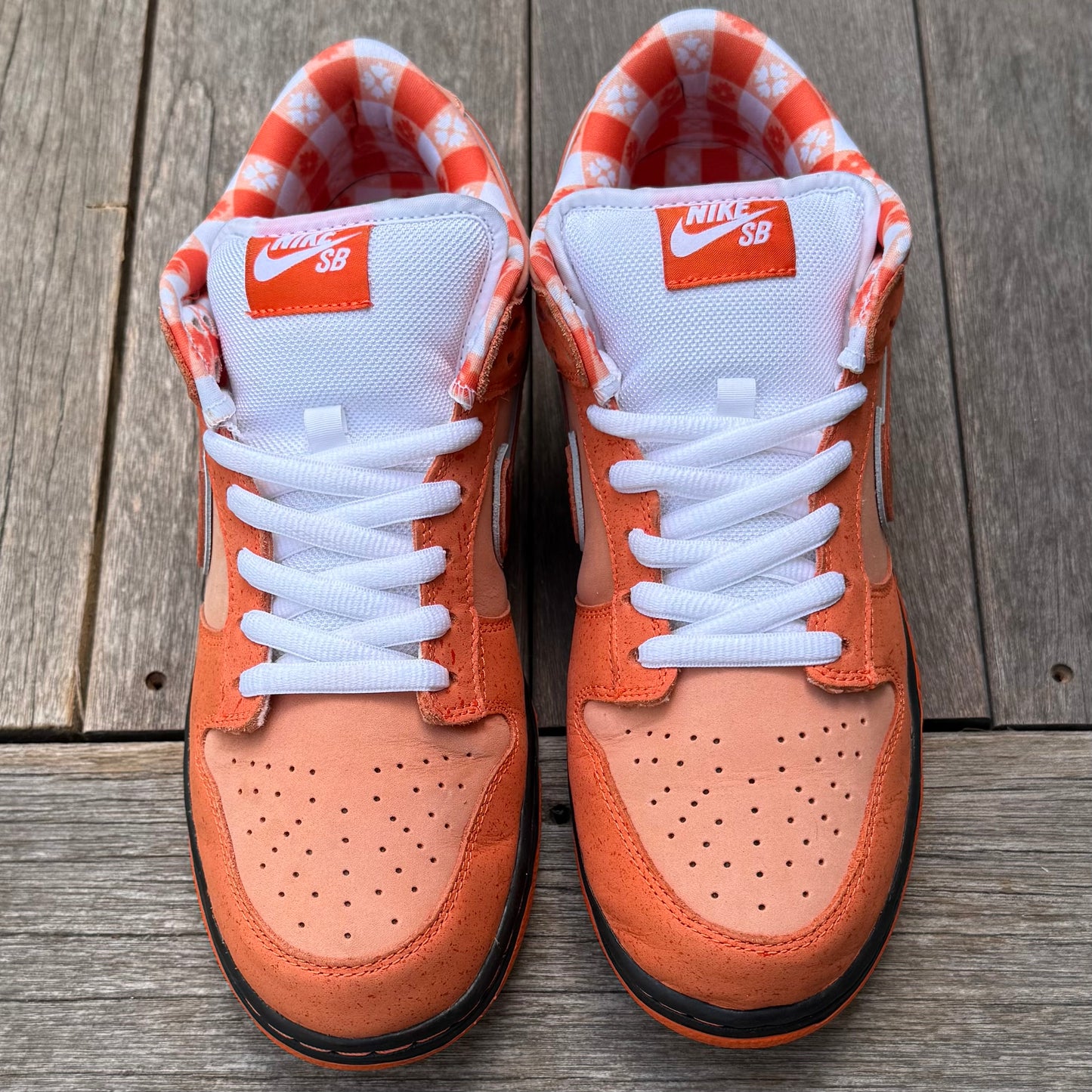 Nike SB Dunk Low Orange Lobster Size 10