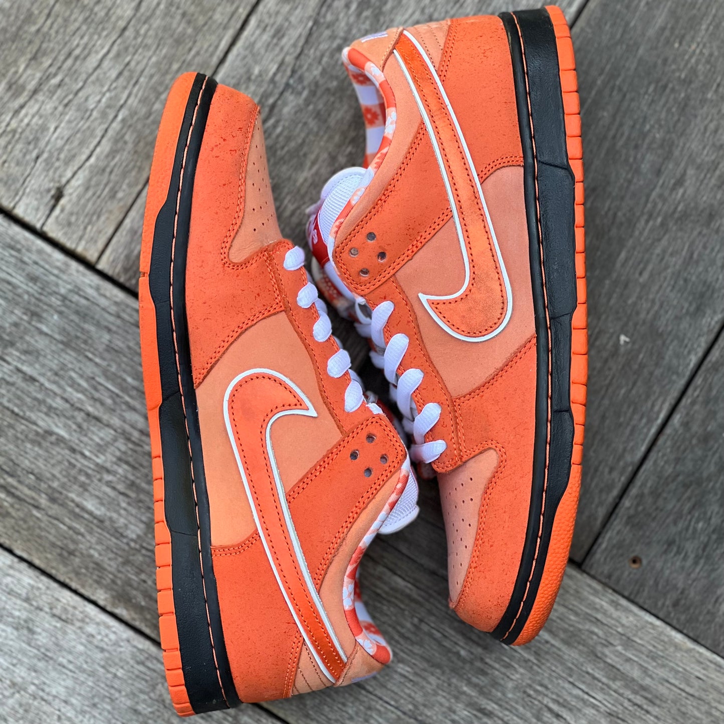 Nike SB Dunk Low Orange Lobster Size 10