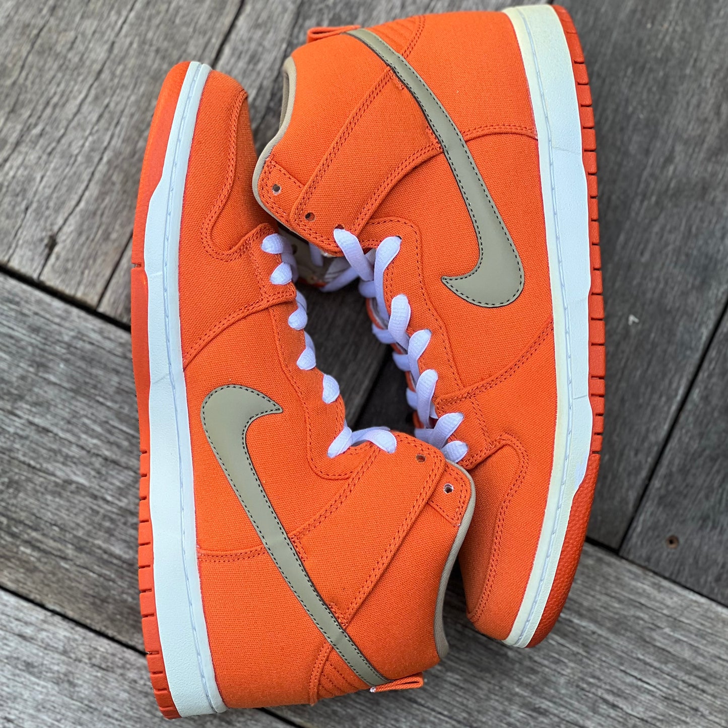 Nike SB Dunk High Urban Orange Size 11