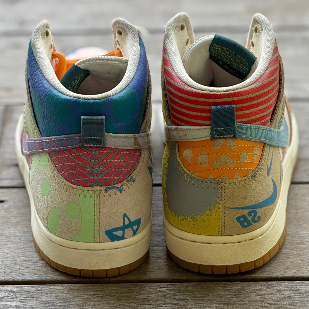 Nike SB Dunk High What the Thomas Campbell Size 11