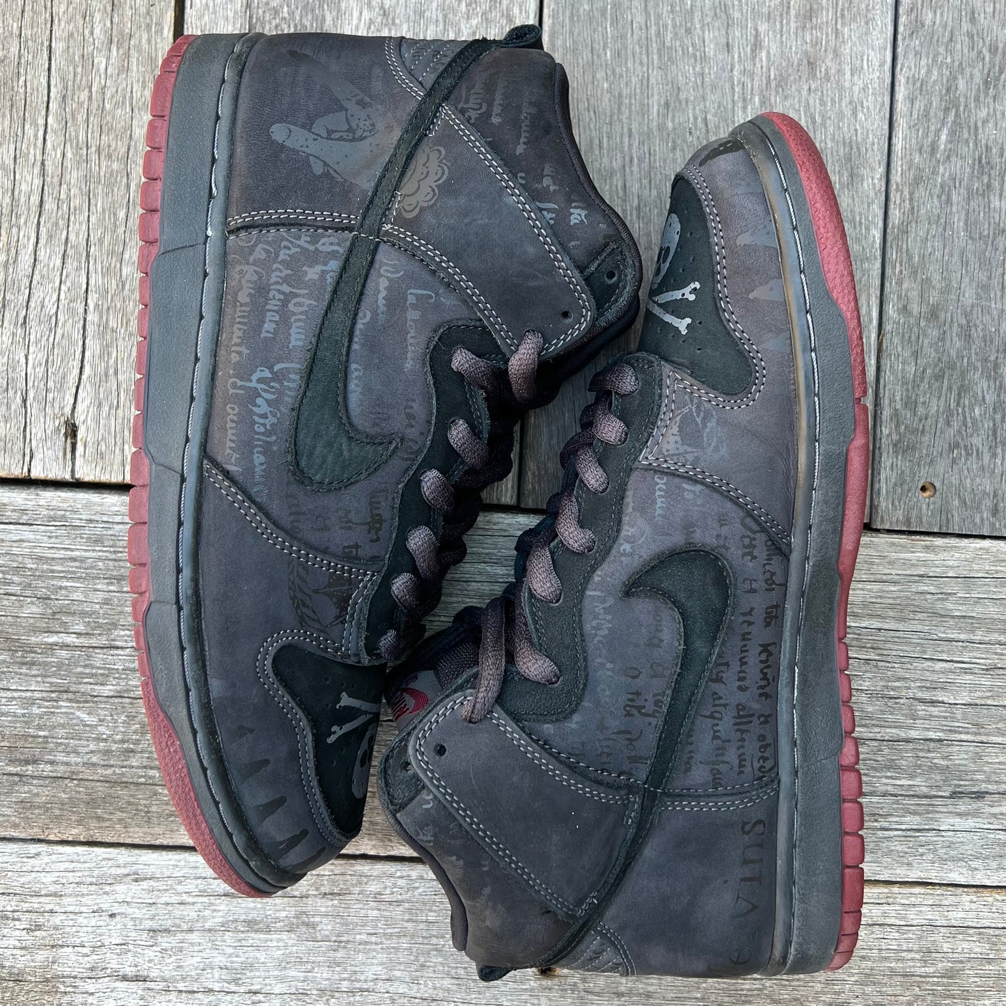 Nike SB Dunk High Black Melvin Size 10.5