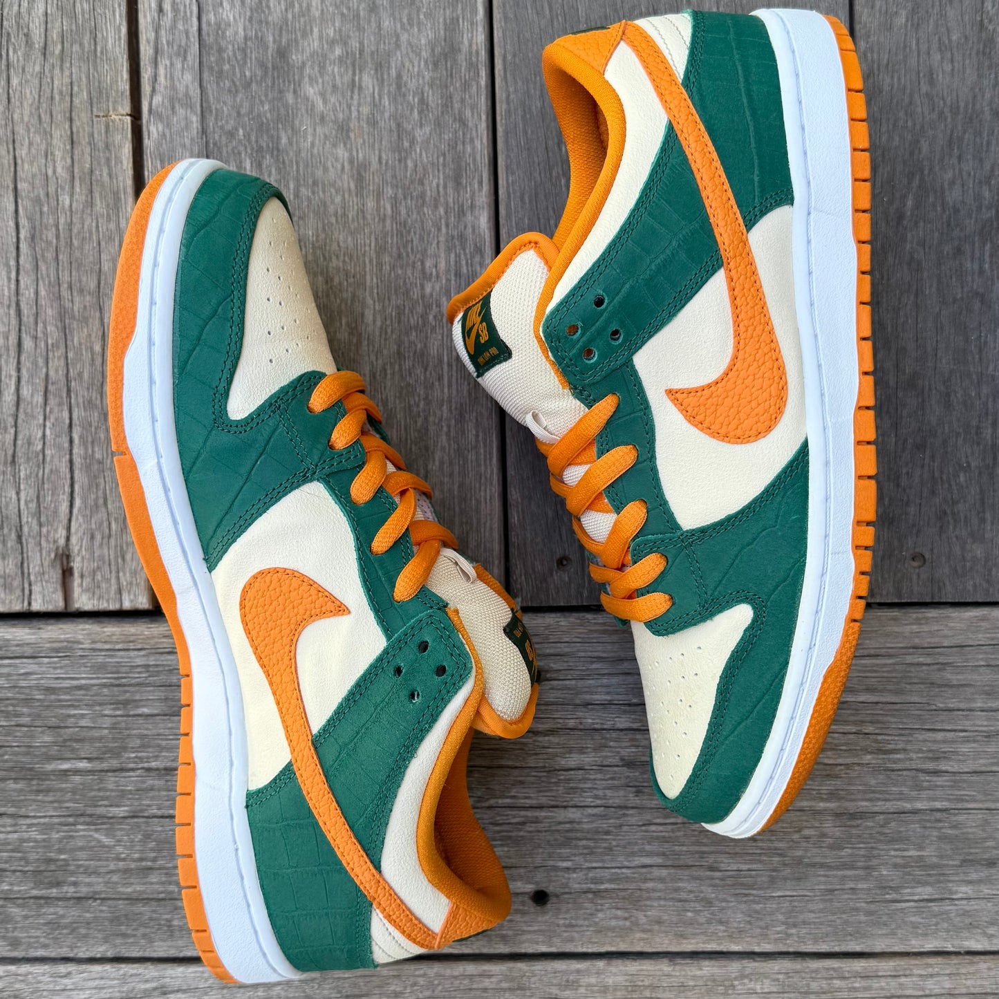 Nike SB Dunk Low Kumquat Legion Pine Size 9.5