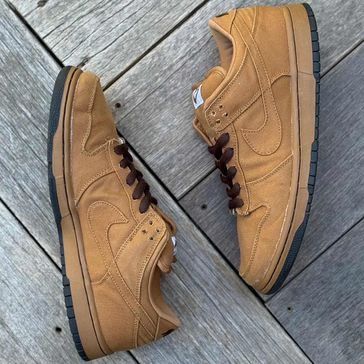 Nike SB Dunk Low Carhartt Shale Size 10