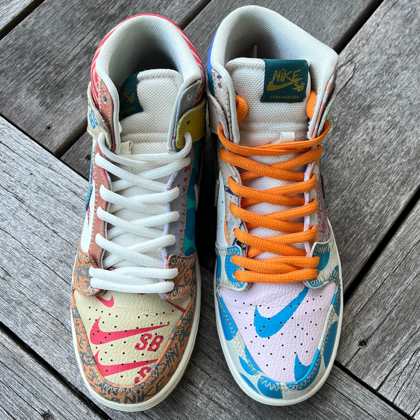 Nike SB Dunk High What the Thomas Campbell Size 10