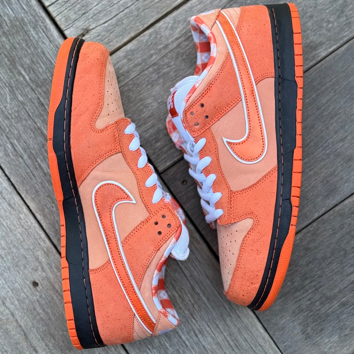 Nike SB Dunk Low Orange Lobster Size 13