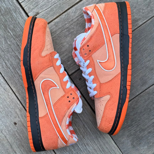 Nike SB Dunk Low Orange Lobster Size 13