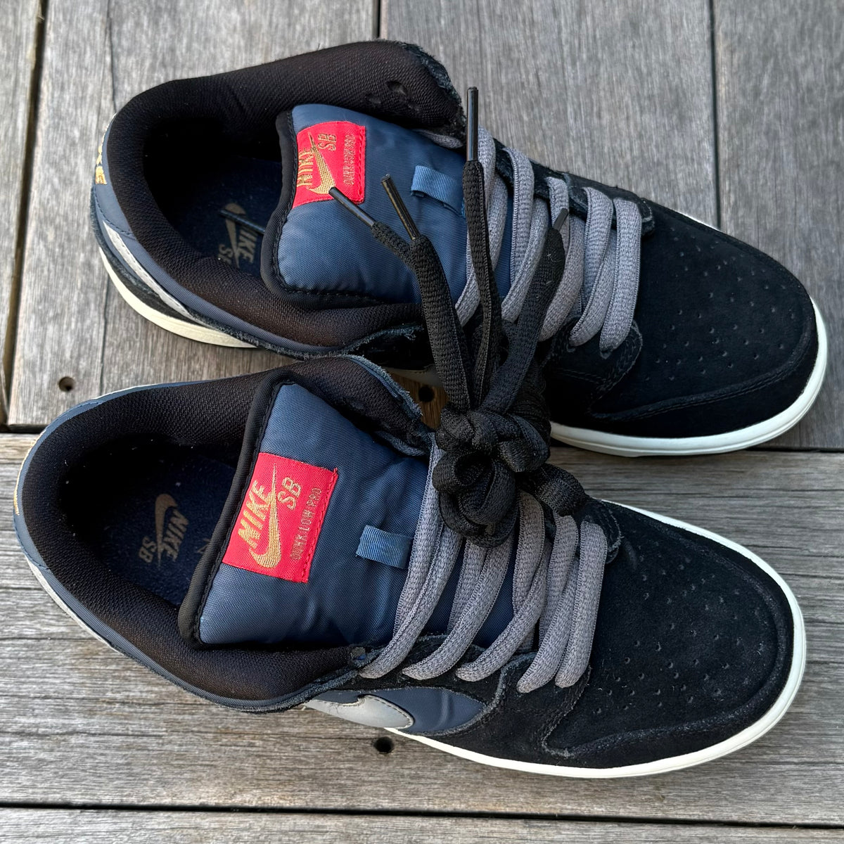Nike SB Dunk Low Black New Slate Size 8