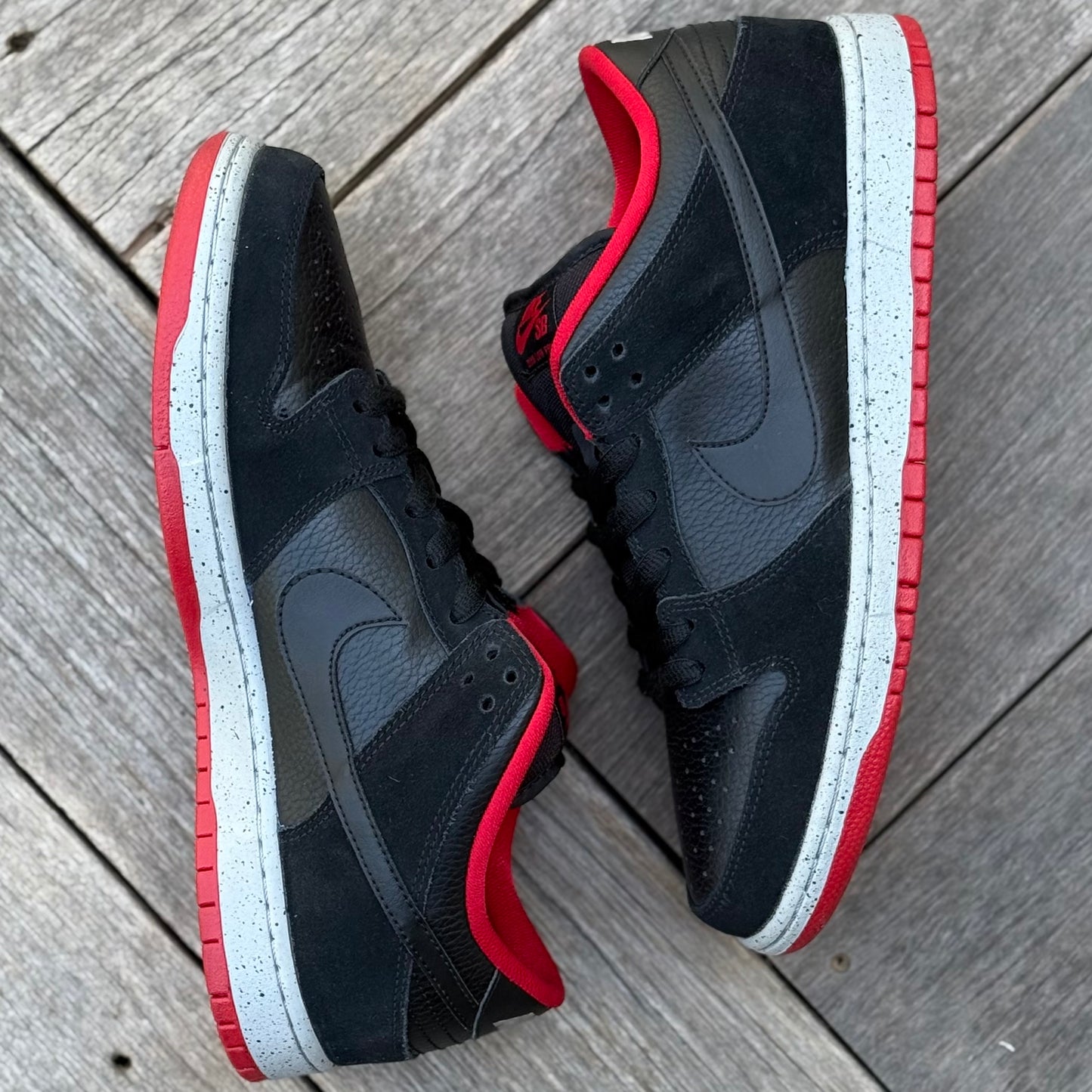 Nike SB Dunk Low Black Cement Size 10.5