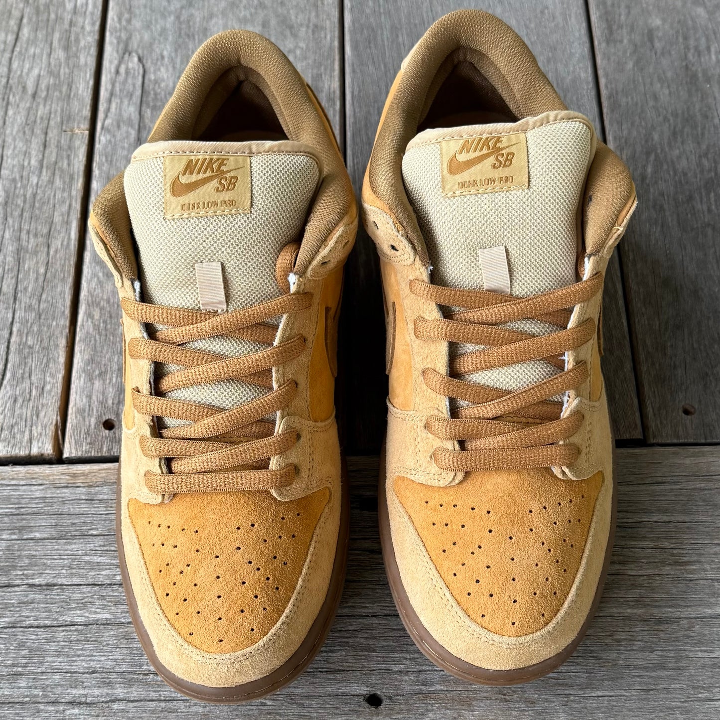 Nike SB Dunk Low Reverse Wheat Forbes Size 10.5