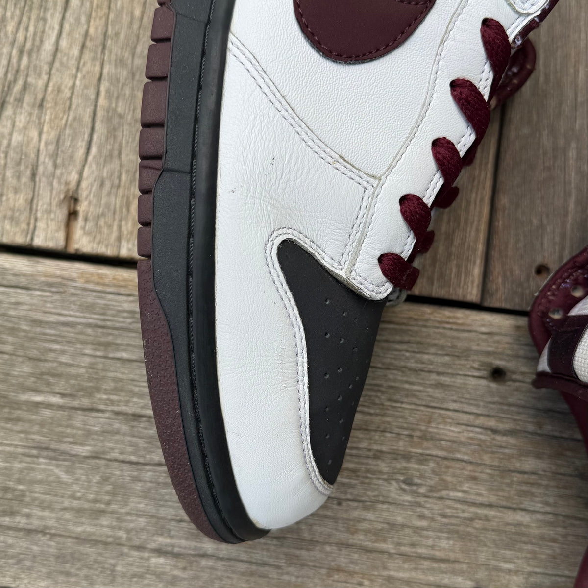 Nike Dunk Low 6.0 White New Redwood Anthracite Size 12