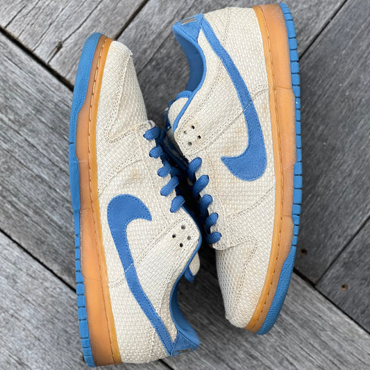 Nike SB Dunk Low Blue Hemp Size 9