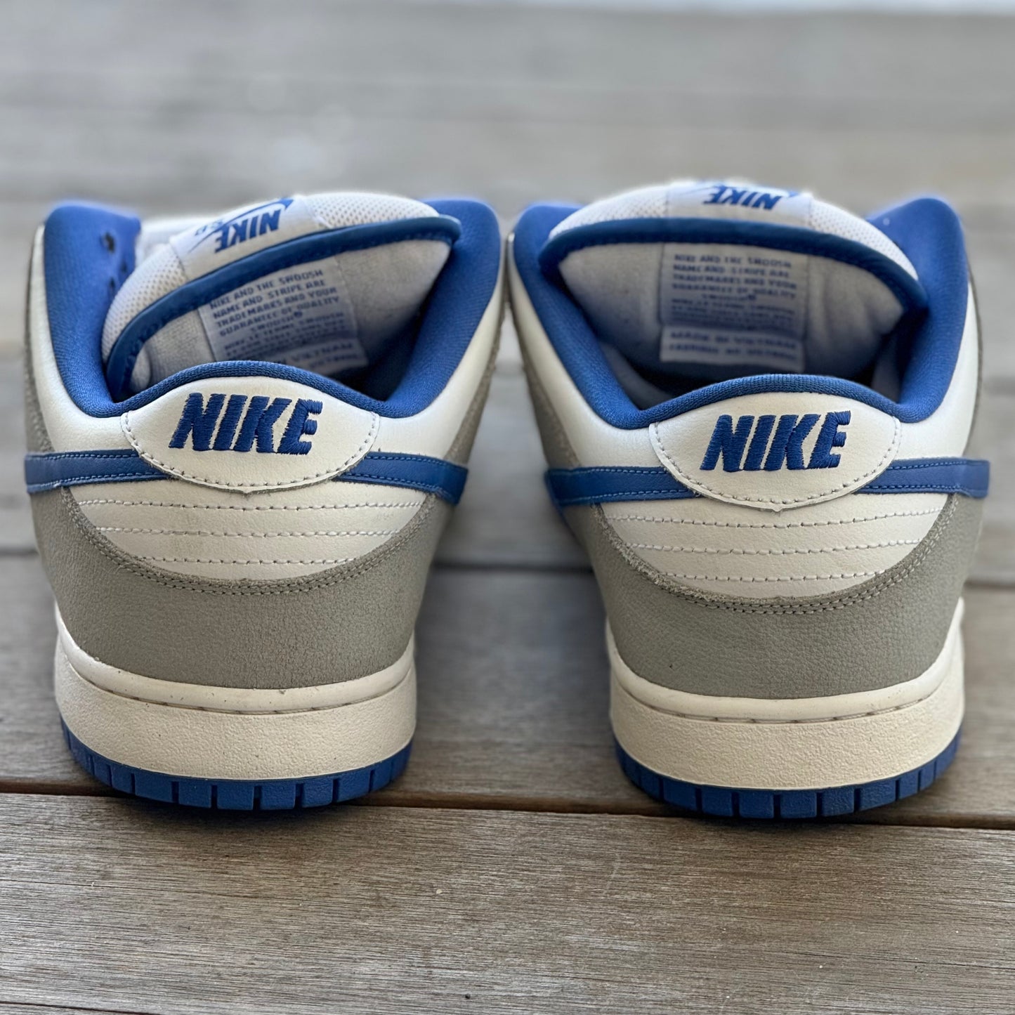 Nike SB Dunk Low Matte Silver Grey Goose Size 10.5