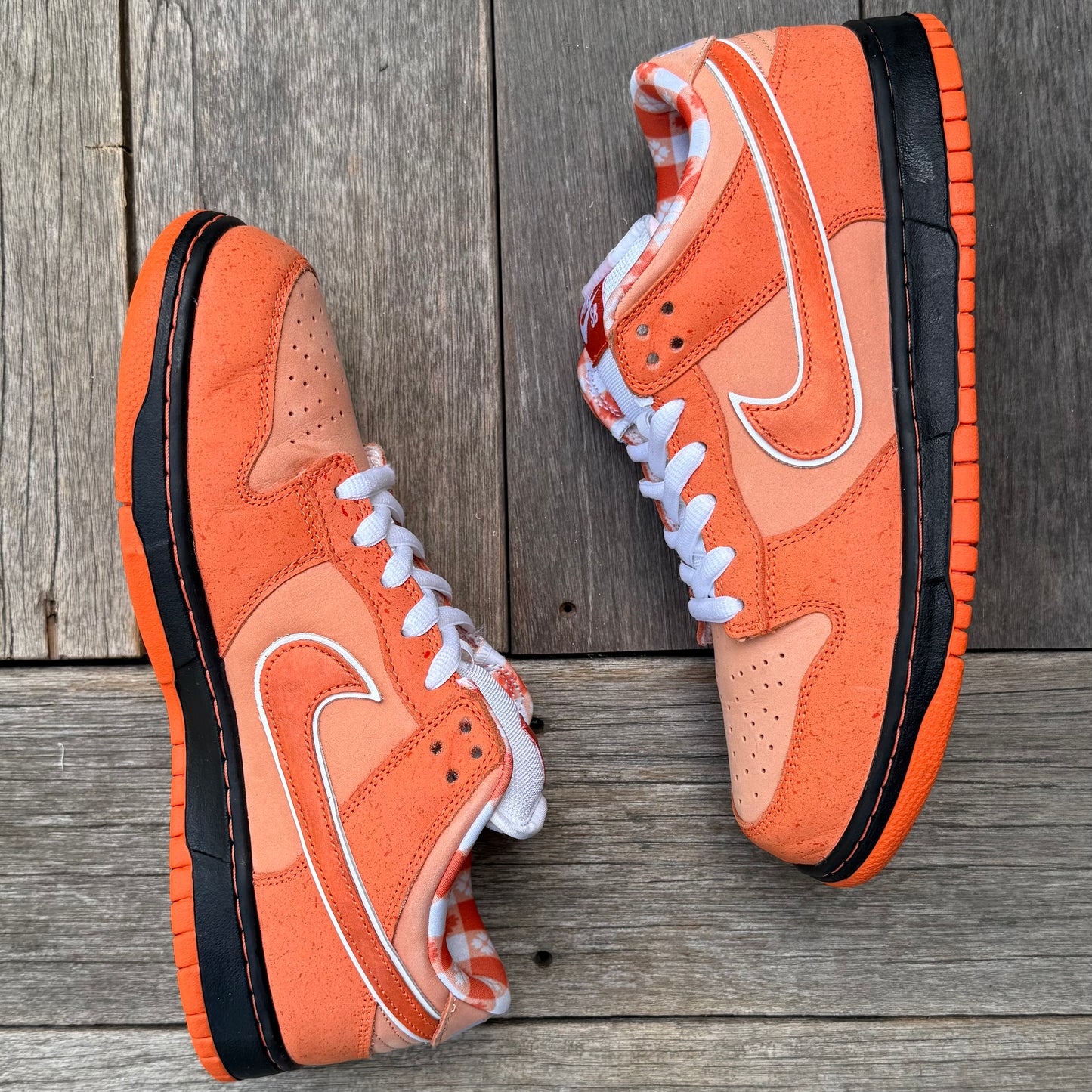 Nike SB Dunk Low Orange Lobster Size 10