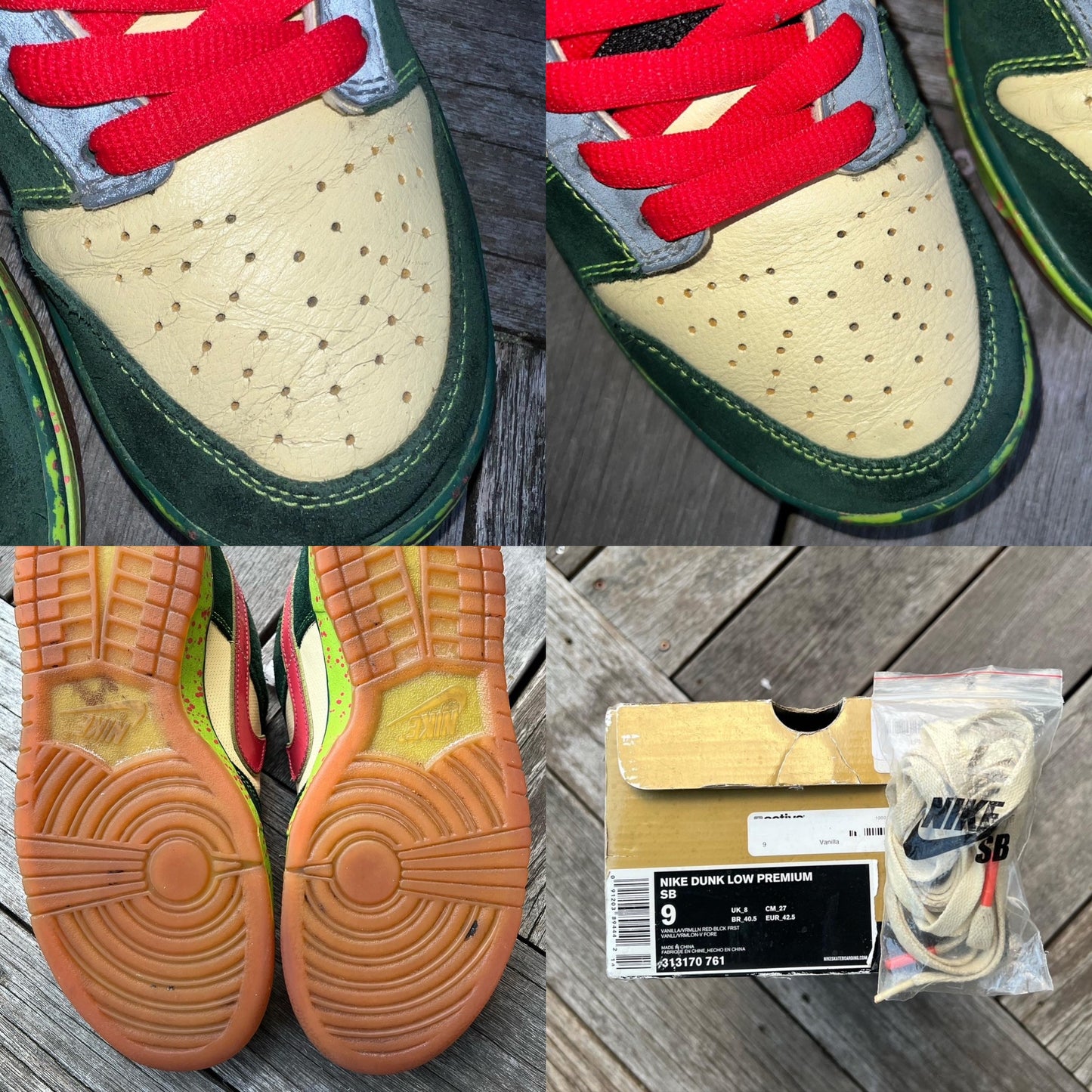 Nike SB Dunk Low Mosquito Size 9