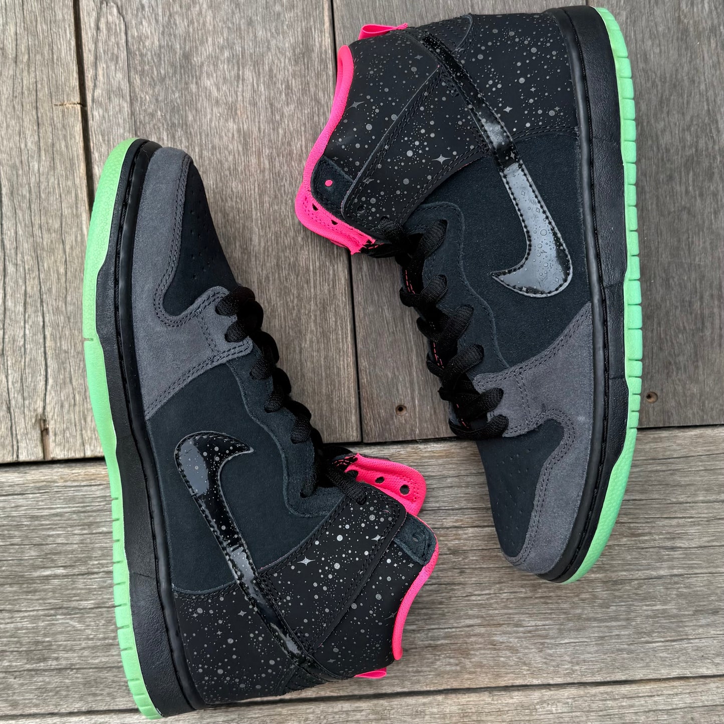 Nike SB Dunk High Northern Lights Size 9