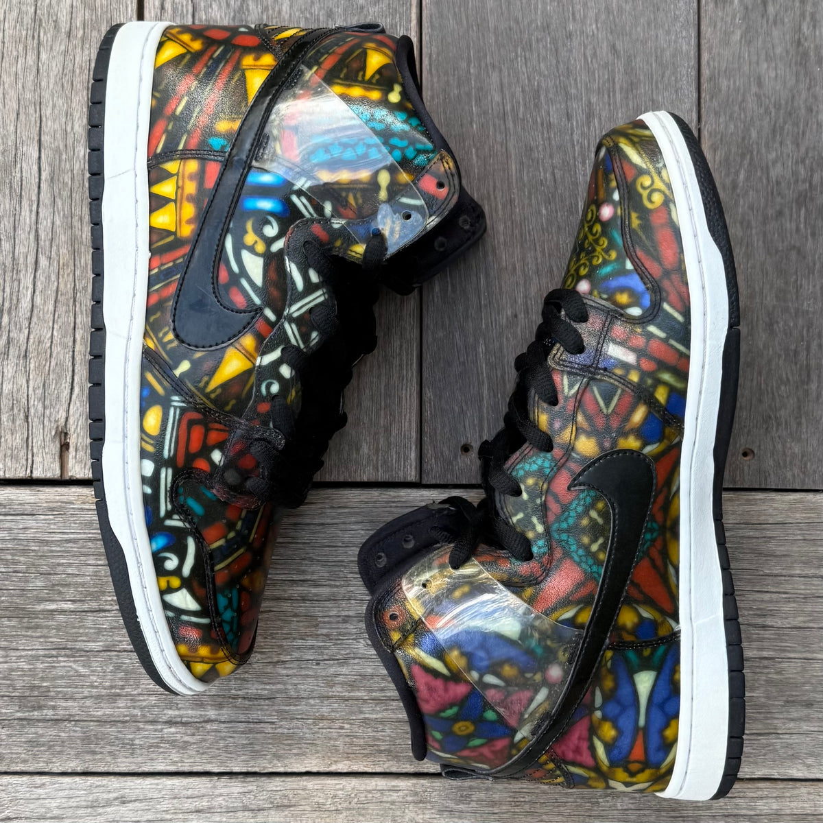 Nike SB Dunk High Concepts Stained Glass Size 11.5