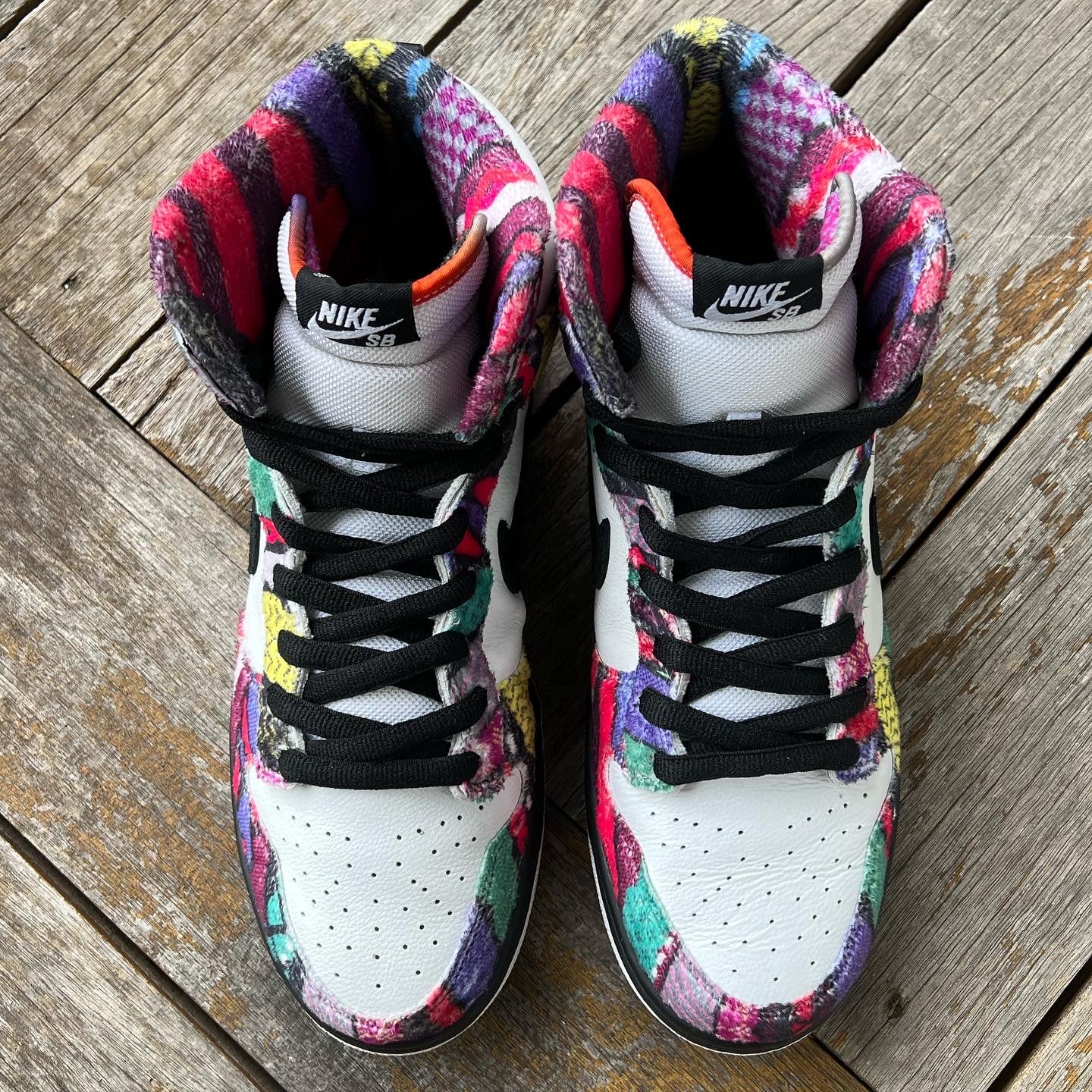 Nike SB Dunk High Huxtable Ugly Sweater Size 13 – The SB Stockroom