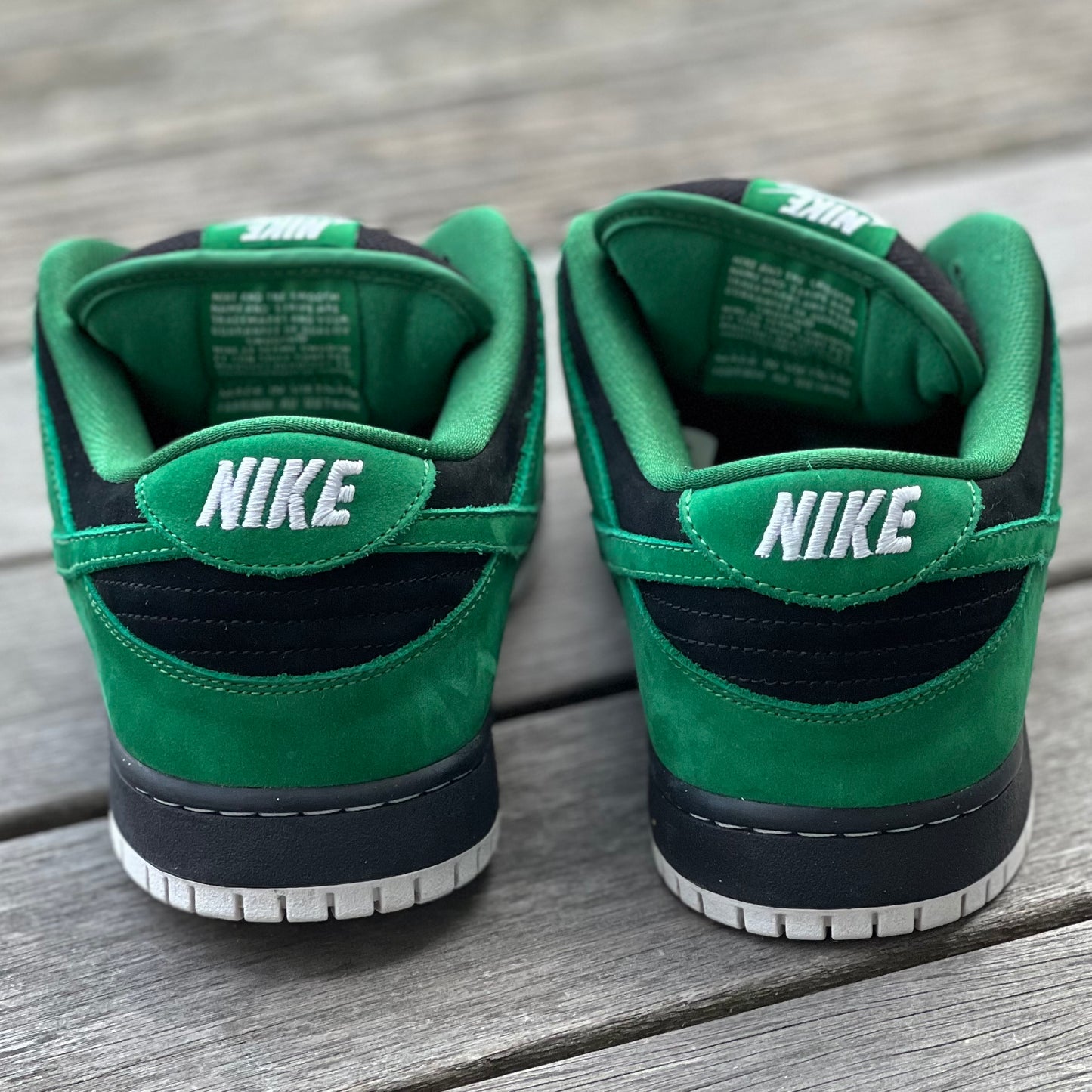 Nike SB Dunk Low Green Lantern Size 10.5