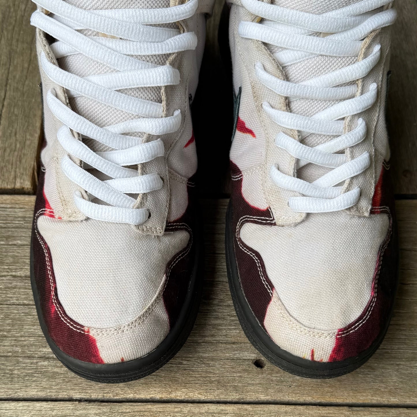 Nike SB Dunk High White Melvin Size 11.5