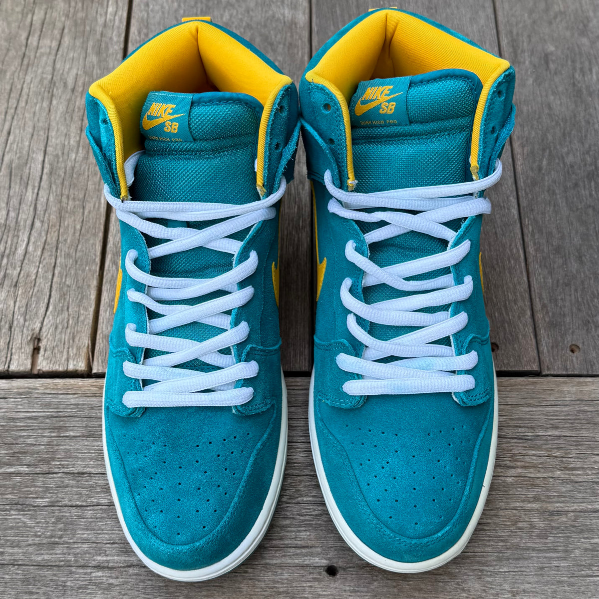 Nike SB Dunk High Tropical Teal Size 11.5