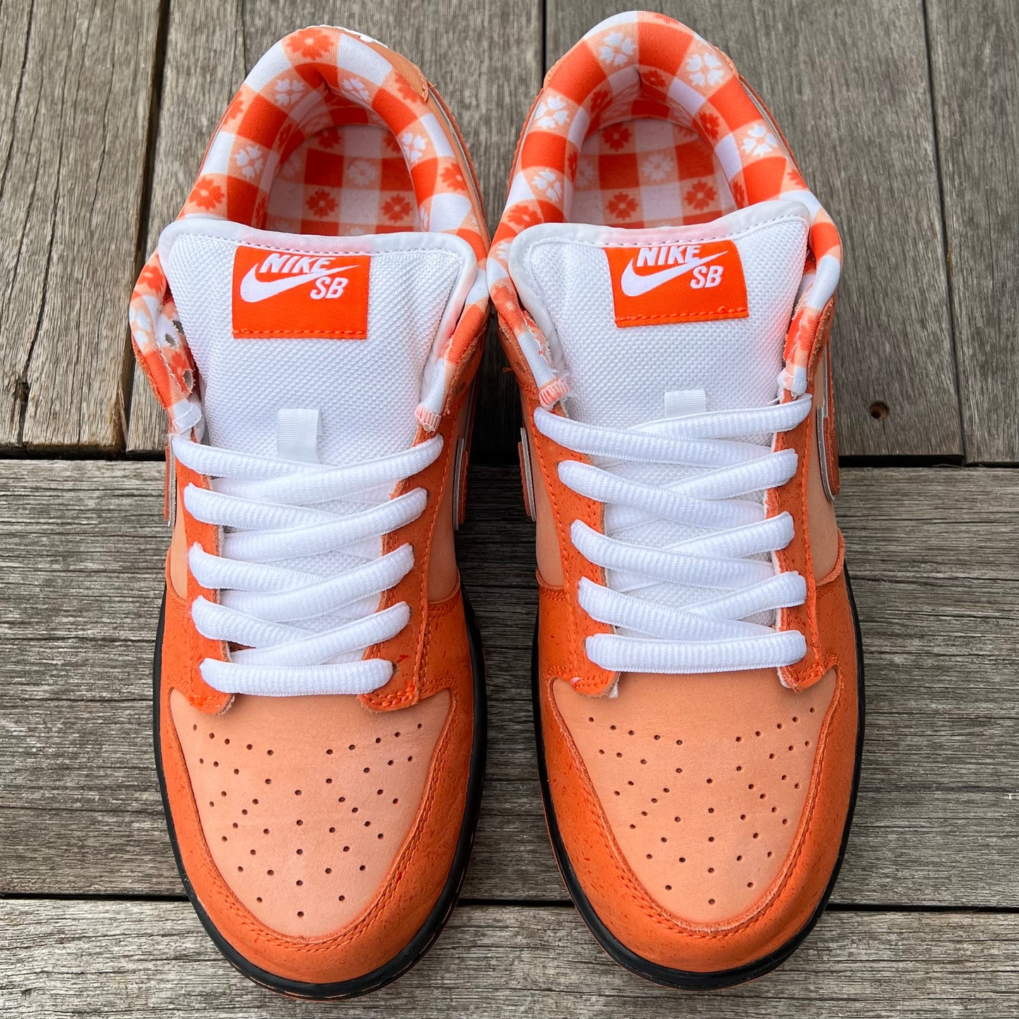 Nike SB Dunk Low Orange Lobster Size 8