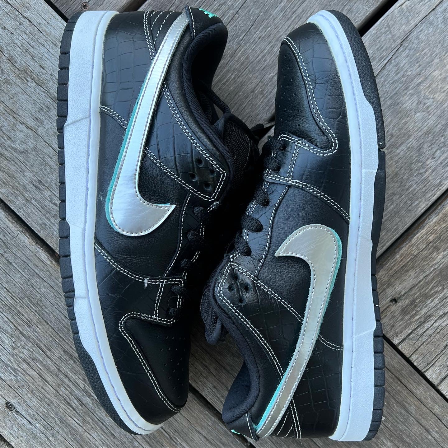 Nike SB Dunk Low Black Diamond Size 10.5