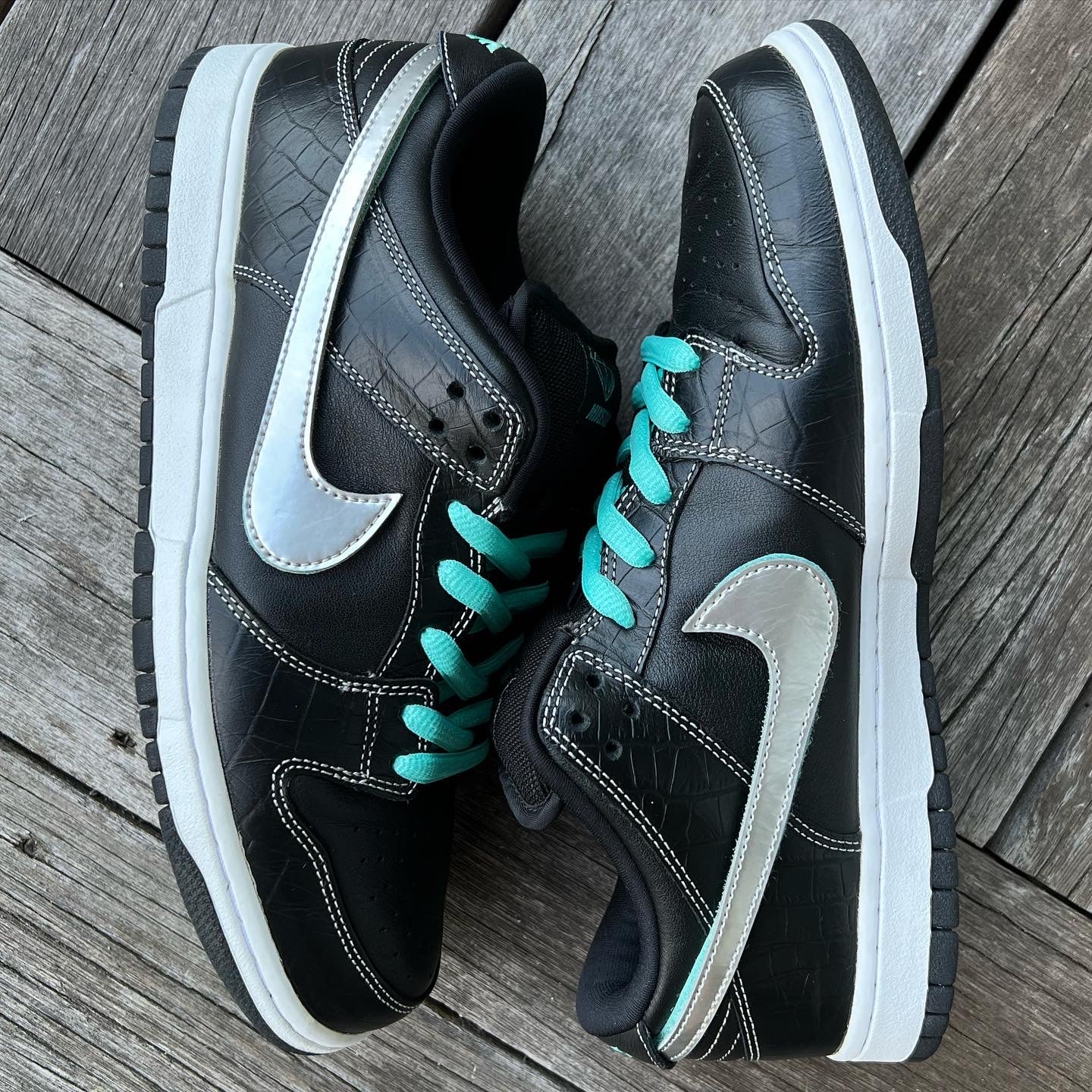 Nike SB Dunk Low Black Diamond Size 10.5