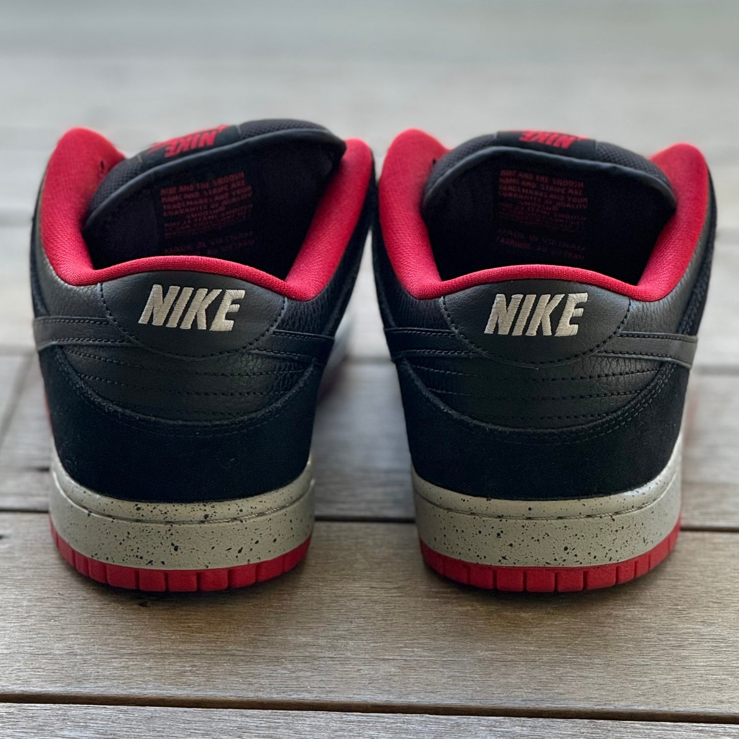 Nike SB Dunk Low Black Cement Size 10.5
