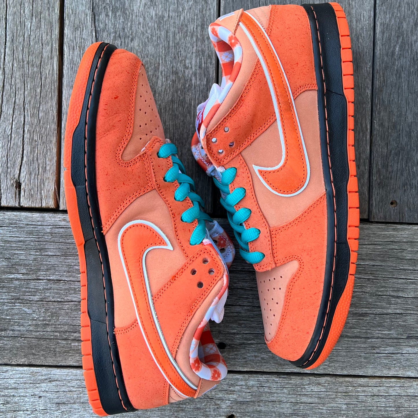 Nike SB Dunk Low Orange Lobster Size 10