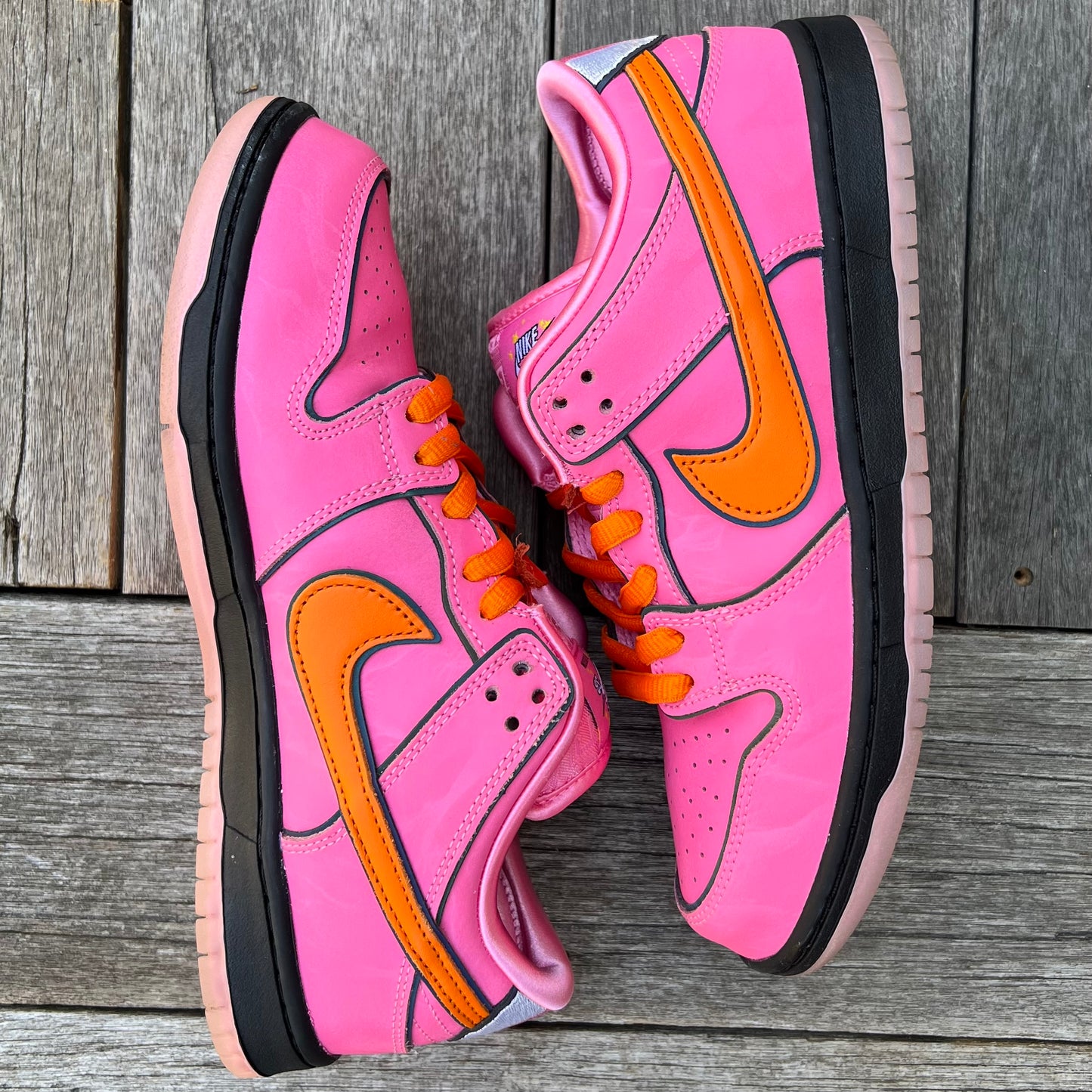 Nike SB Dunk Low Pink Powerpuff Girl Blossom Size 8