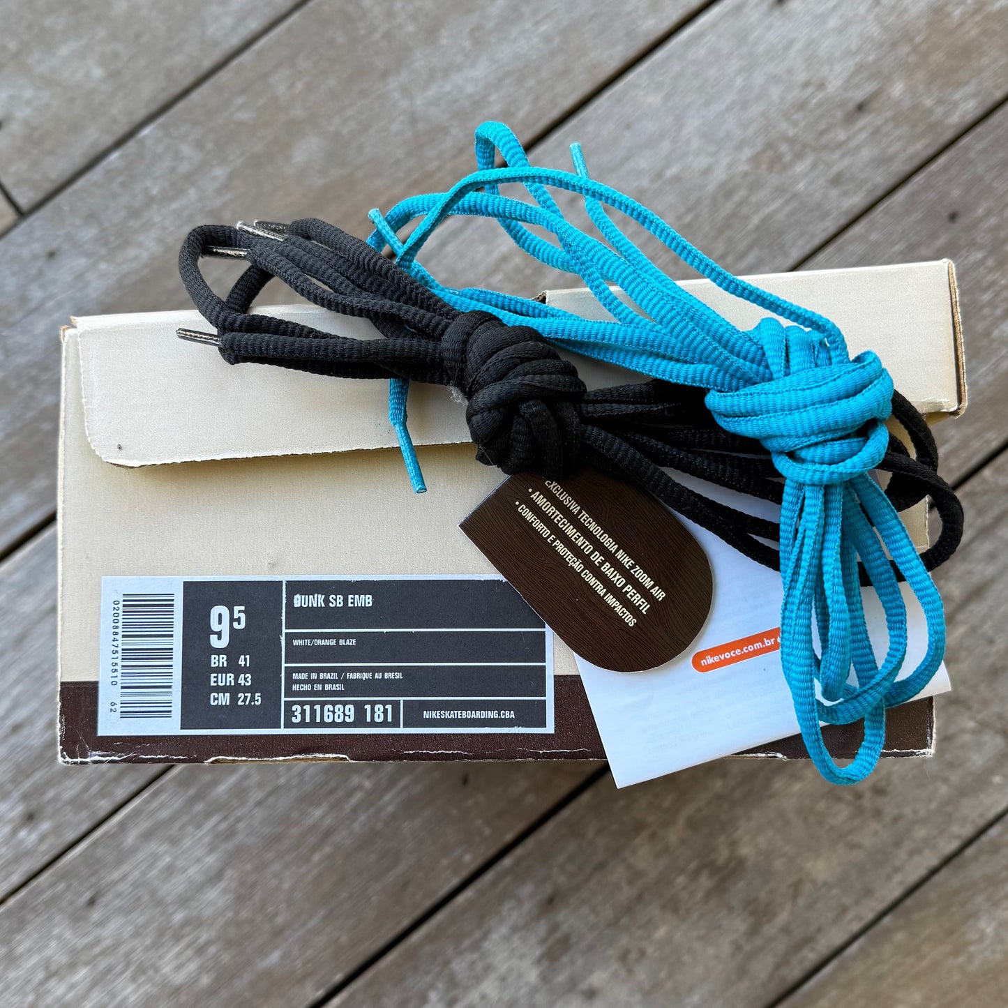 Nike SB Dunk Low EMB Miami Brazil Size 9.5