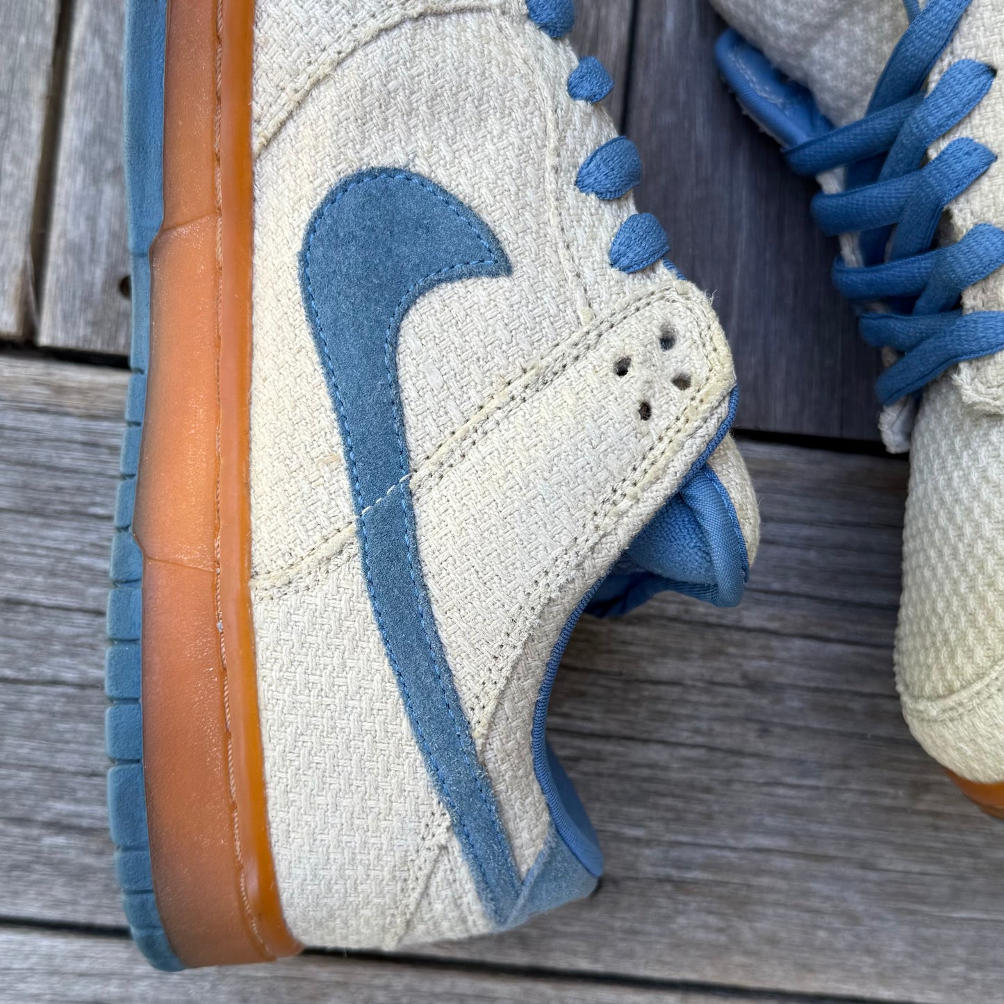 Nike SB Dunk Low Blue Hemp Size 10.5